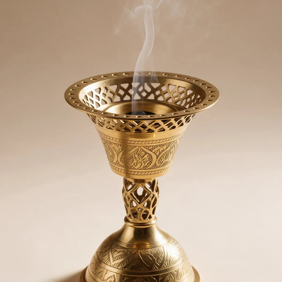 مبخرة نحاسية تراثية